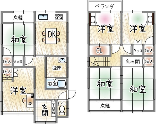 間取り：327001693794