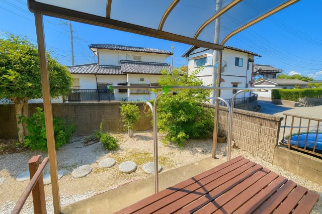 お庭も活用できます
