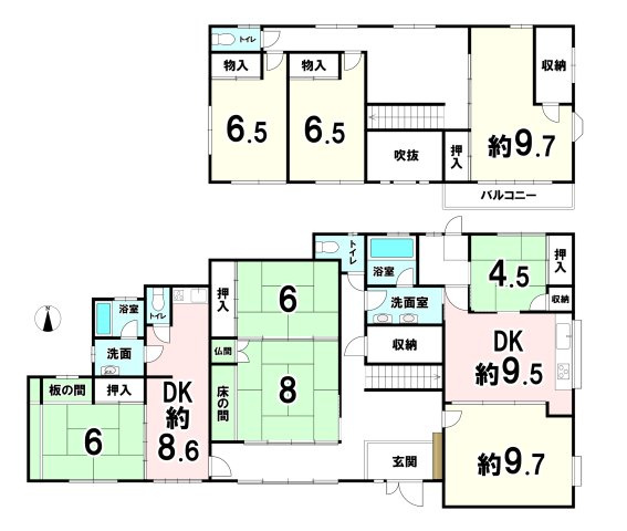 間取り：329000133614