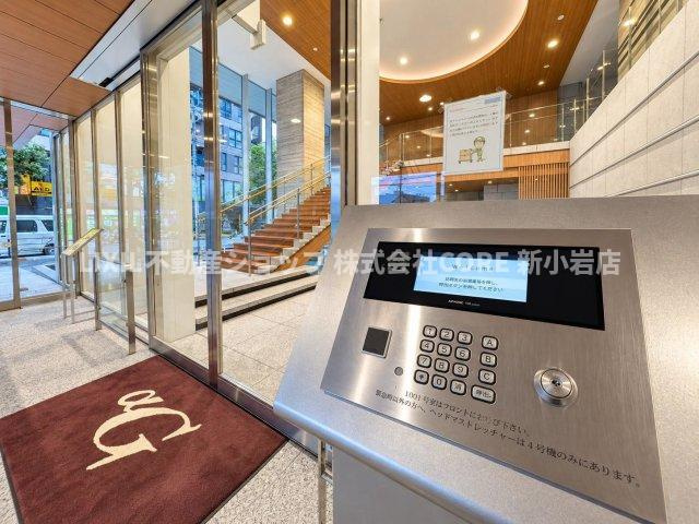 ・オートロックのマンションです。防犯面も充実したマンション。