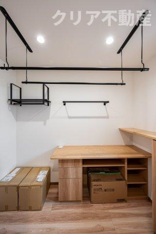 雨の日でも洗濯物を乾かせるランドリールーム