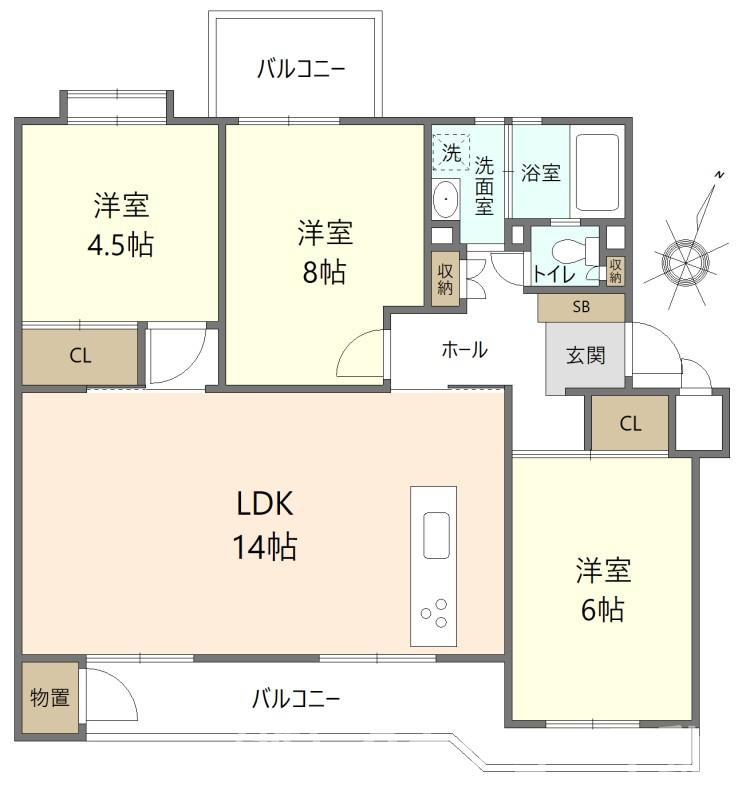間取り：312001244864