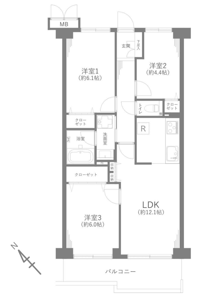 間取り：312001288927