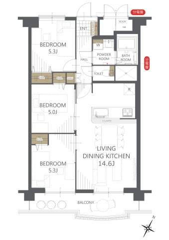 間取り：326000233015