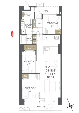 間取り：326000233016