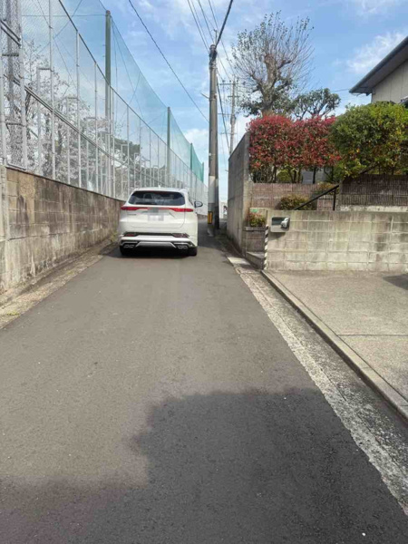 【境川二丁目（4期）の前面道路含む現地写真】