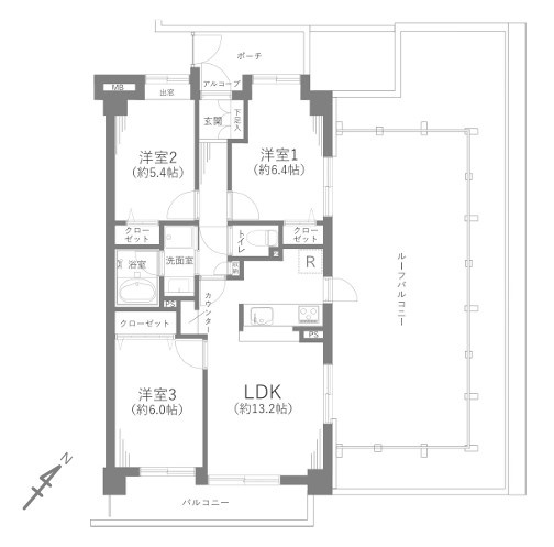 間取り：313004455476