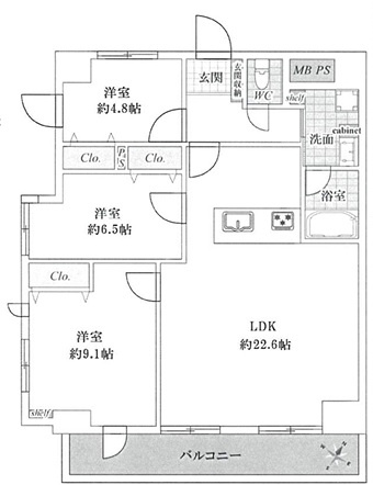間取り：313004607444