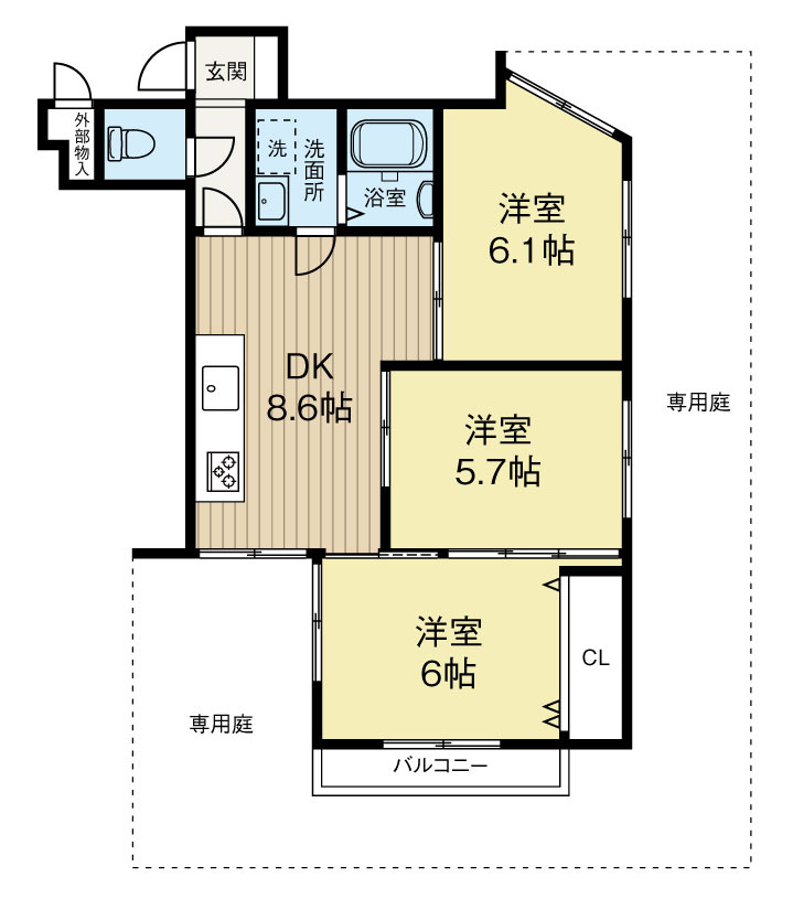 間取り：328000667461
