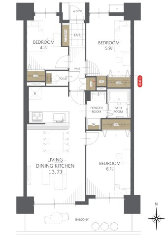 間取り：313004610915