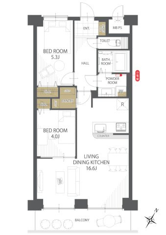 間取り：327002110526