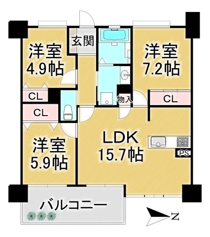間取り：346000039018