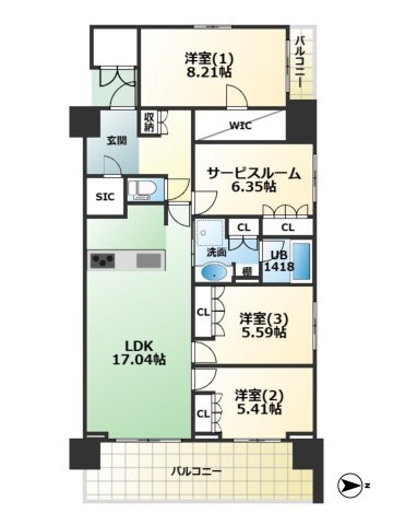 間取り：322000587149