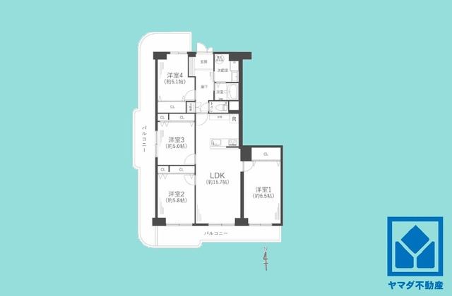 間取り：328000622881