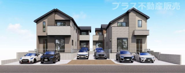 完成イメージの外観パースです。