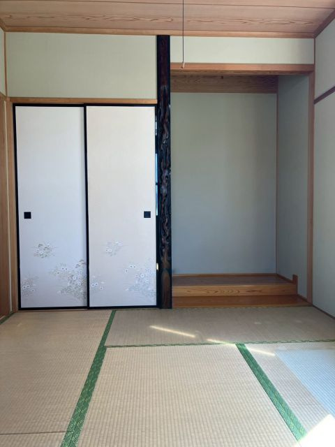 布団もスッキリ収納できる、大容量の押入れ。