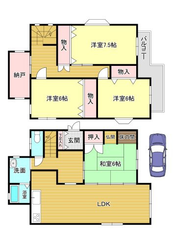 間取り：329000137841