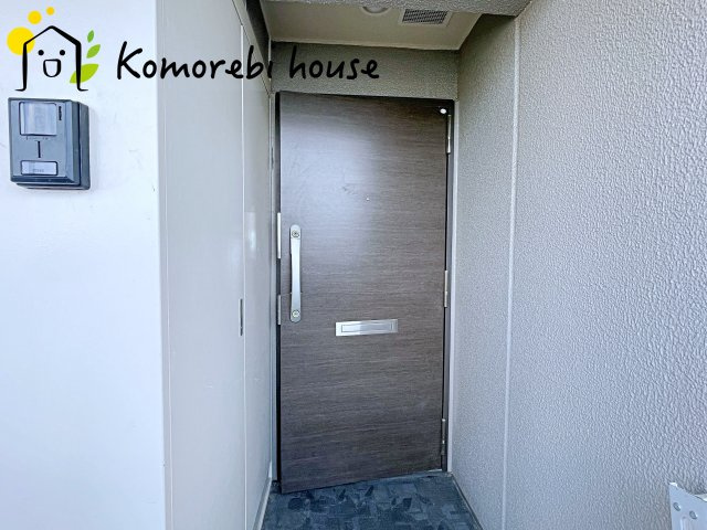 ゆったりとした玄関です