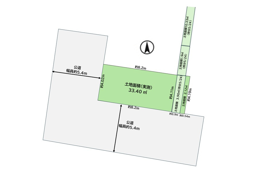 図面と現況が異なる場合は現況を優先とします。