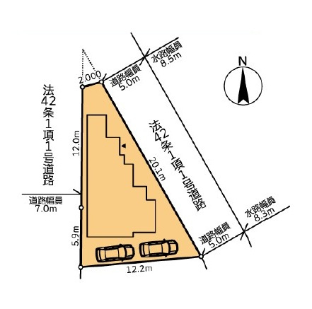 4LDK・WIC×4か所・ロフト、収納豊富な間取りです！南向きバルコニーで陽当り良好！リビングを通って階段を上がる間取りで、自然と家族が顔を合わせる機会が増えます。駐車スペース2台可(車種による)！