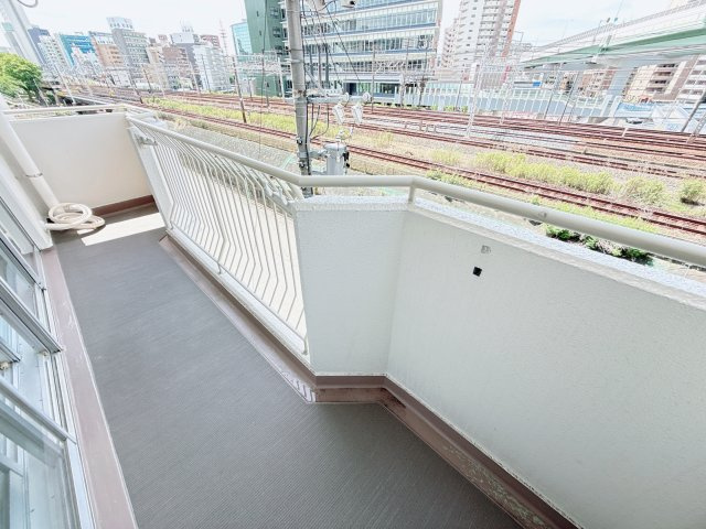 綺麗なバルコニーです♪