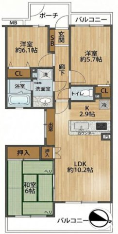 間取り：312001208156