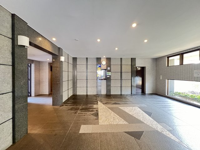 安心感のある整った共用スペース