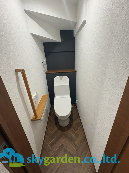 トイレもきれいです