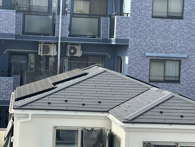 太陽光発電システム設置済。売主様居住時の光熱費実績あり。