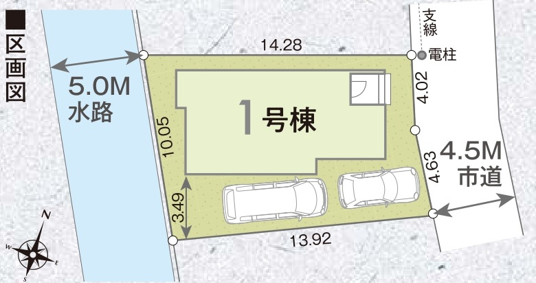 区画配置図