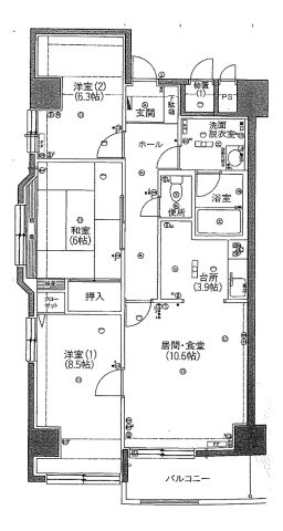 間取り：301000110375