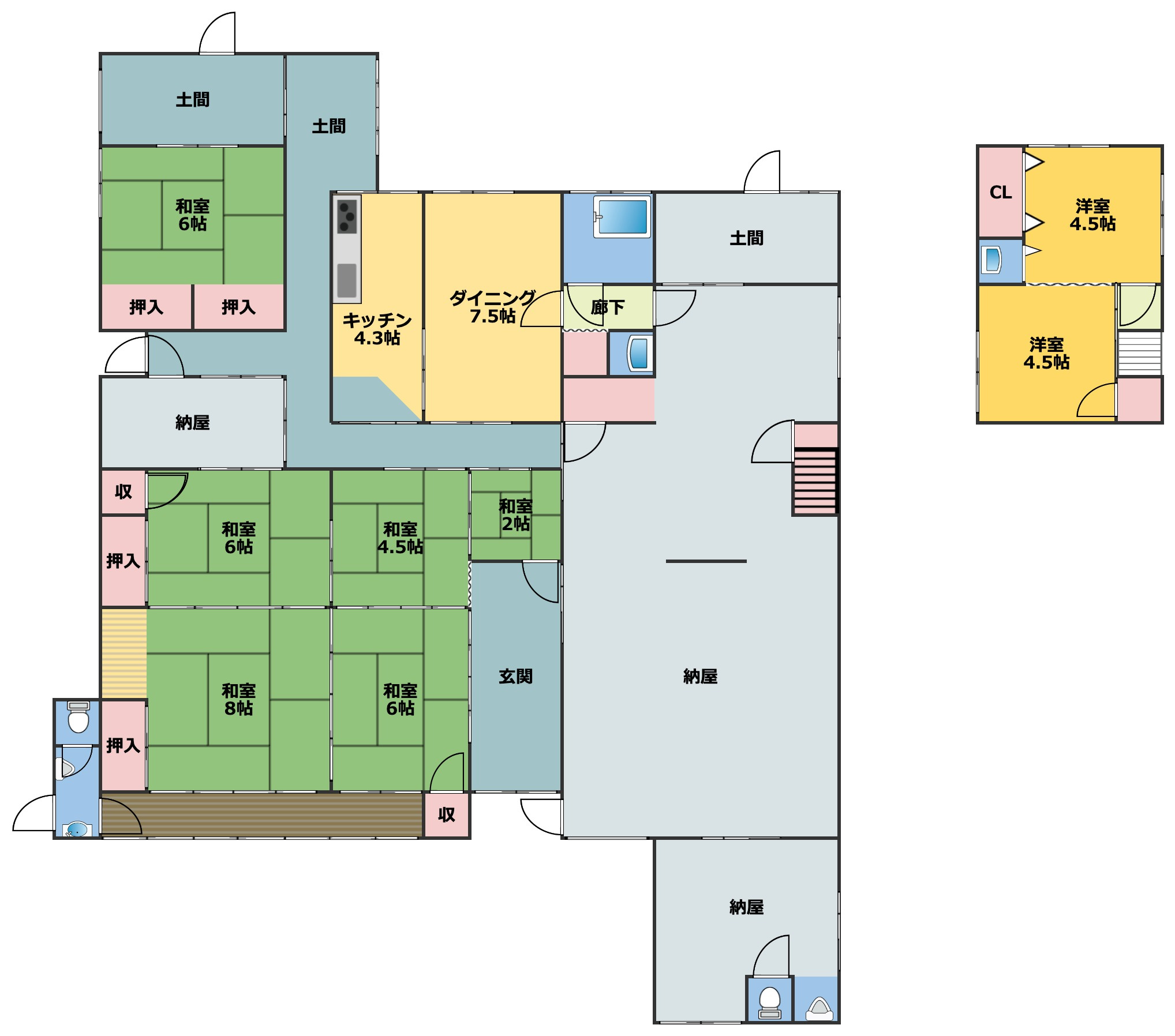 間取り：337000032235