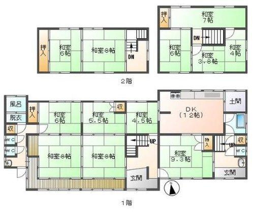 間取り：333000053174