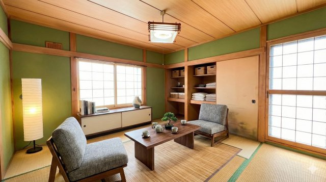 CGによる家具配置イメージです