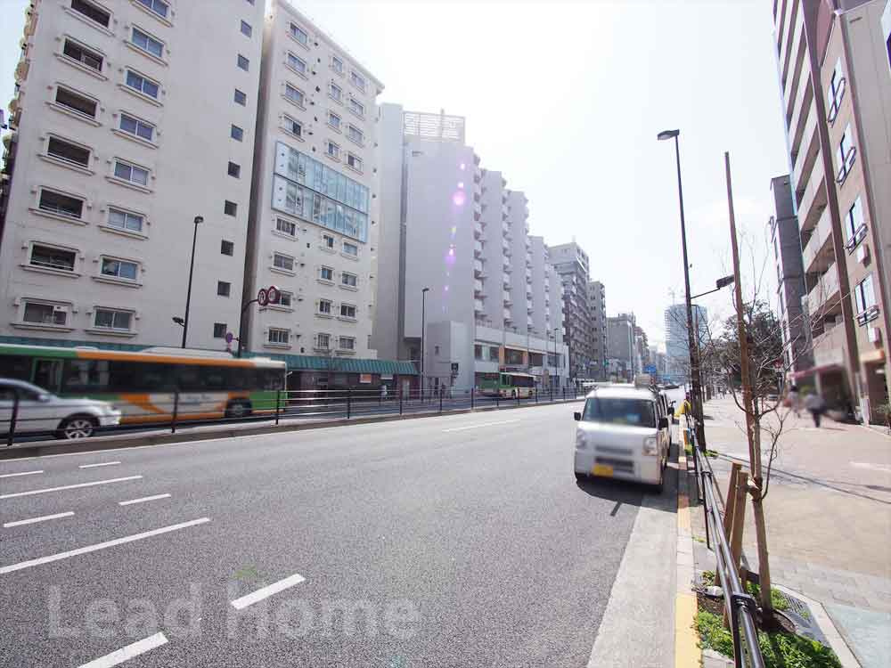 前面道路