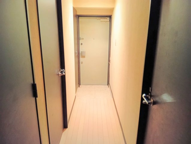 1階のお部屋なので、外出や帰宅がスムーズです。　