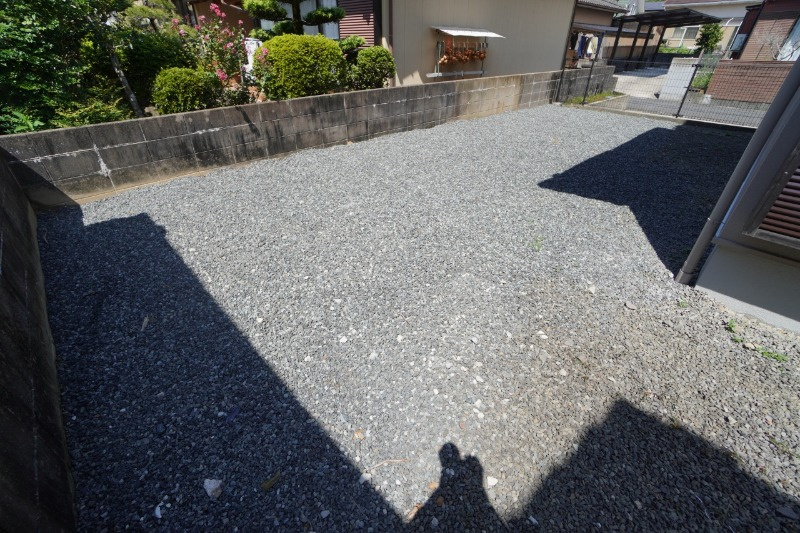 家庭菜園などが楽しめる庭スペースもあります！