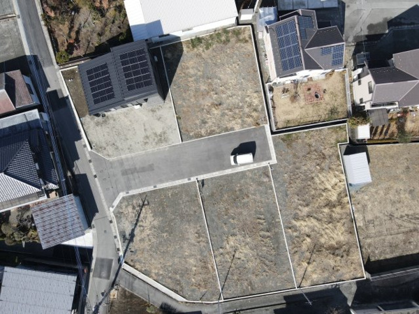 【南アルプス市加賀美　売地の外観】