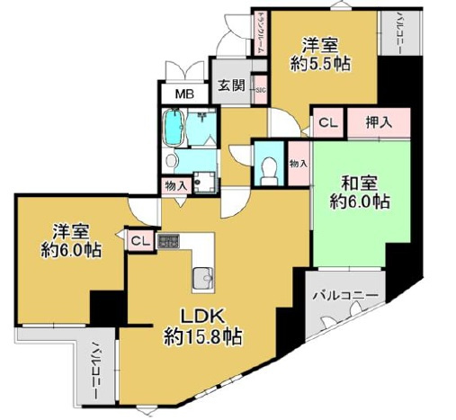 間取り：328000593579