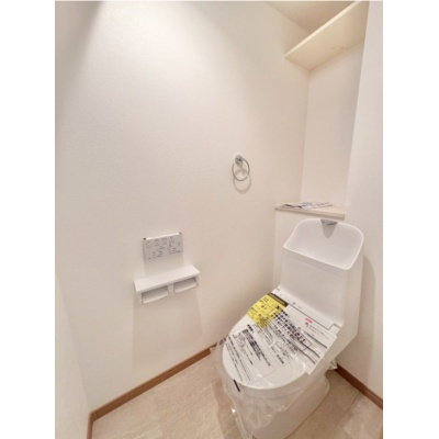 快適に使えるウォシュレット付きトイレを完備♪
