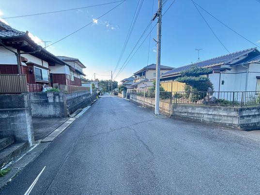 前面道路含む現地写真