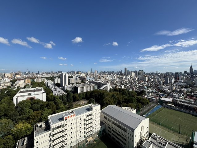 都心の街並みを見渡せます