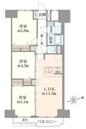 間取り：313004587797