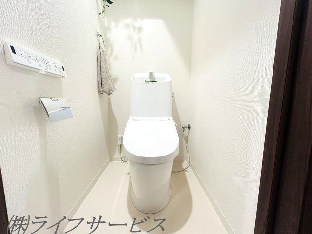 温水洗浄便座付トイレ新調
