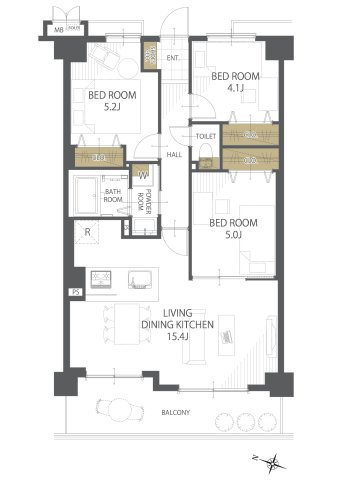 間取り：326000233080