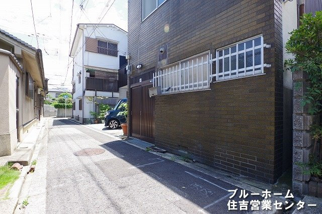 前面道路です！