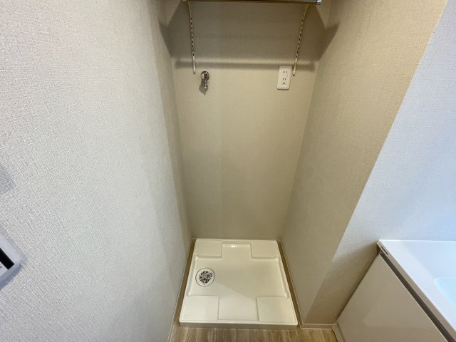 洗濯機置き場です。