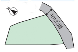 依田原町土地の区画図