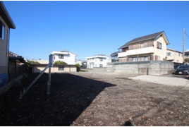 富士市国久保の土地の外観