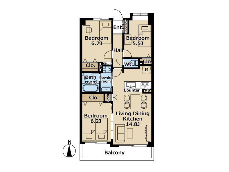 間取り：311002300742